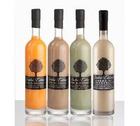 Dolce Cilento Italian Cream Liqueur Gift Set | Melon, Hazelnut, Pistachio & Lemon Cream Liqueurs | 4 x 700ml Bundle