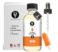 Dolce Flav Orange Creamsicle Extract - 2 Ounce Oil-Soluble Multipurpose Flavoring for Candy Making, Baking, Lip Balm, and Ice Cream - Orange Creamsicle Essence Perfect for Weight Management