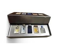 DOLCE & G Mini Collection for Men - 5 Piece Mini Perfume Gift Set Travel size, Devotion, K POUR HOMME Gabbana, The One EDP, Light Blue EDT Sprays D & G