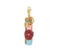 Dolce & Gabbana crochet raffia keychain - Neutrals One Size