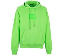 DOLCE & GABBANA DG Logo Patch Sweater Sweatshirt Hoody Neon Green 48 US 38 M