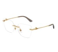 Dolce & Gabbana DG1363 02 Woman Optical frames Metal Gold Cat Eye Normal