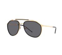 Dolce&Gabbana Man Sunglass DG2277 - Frame color: Gold/Black, Lens color: Dark Grey