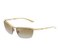 Dolce & Gabbana Unisex DG2307 02/6E Sunglasses Metal Gold Brown Squared Mirrored