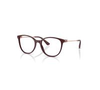Dolce & Gabbana , Fashionable Eyeglass Frames ,Red female, Sizes: 52 MM