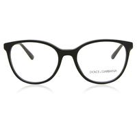 Dolce & Gabbana DG3363 Women's Glasses, Black, Size 52