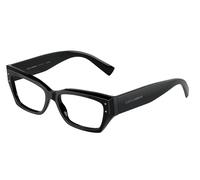 Dolce & Gabbana DG3387 501 Woman Optical frames Acetate Black Squared Normal