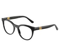 Dolce & Gabbana DG3399 Women's Glasses, Black, Size 52