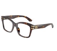 Dolce & Gabbana DG3419 502 Woman Optical frames Acetate Turtle Squared Normal