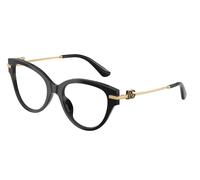 Dolce & Gabbana DG3438 Women's Glasses, Black, Size 51