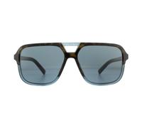 Dolce & Gabbana Man DG4354 320980 Sunglasses Acetate Blue Brown Squared Normal Shaded