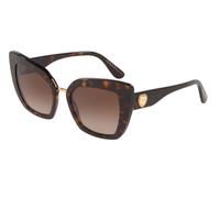 DOLCE & GABBANA DG4359 502 13 Havana Cat Eye Women's 52 mm Sunglasses