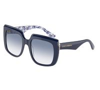 Dolce & Gabbana DG4414 341419 Woman Sunglasses Acetate Blue Blue Squared Normal Shaded