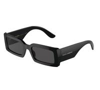 Dolce & Gabbana DG4416 335587 Woman Sunglasses Acetate Black Grey Squared Normal