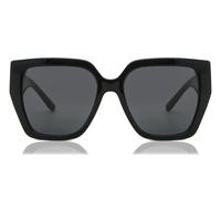 Dolce & Gabbana DG4438 501/87 Woman Sunglasses Acetate Black Grey Squared Normal