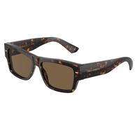 Dolce & Gabbana DG4451 502/73 Man Sunglasses Acetate Turtle Brown Squared Normal