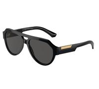 Dolce & Gabbana DG4466 501/87 Man Sunglasses Acetate Black Grey Squared Normal