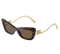 Dolce & Gabbana Woman DG4467B 502/73 Sunglasses Acetate Turtle Brown Cat Eye Normal