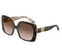 Dolce & Gabbana DG4475 321713 Woman Sunglasses Acetate Turtle Brown Squared Normal Shaded