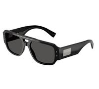 Dolce & Gabbana DG4482 501/87 Man Sunglasses Acetate Black Grey Pilot Normal