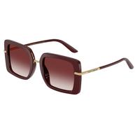 Dolce & Gabbana DG4491 30918H Woman Sunglasses Acetate Red Bordeaux Squared Normal Shaded