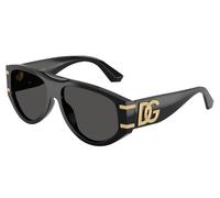 Dolce & Gabbana DG4499 501/87 Woman Sunglasses Acetate Black Grey Pilot Normal