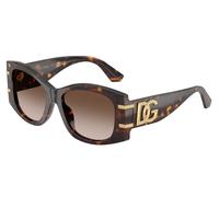 Dolce & Gabbana DG4501 502/13 Woman Sunglasses Acetate Turtle Brown Butterfly Normal Shaded