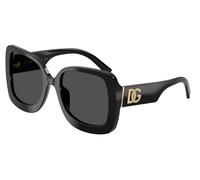 Dolce & Gabbana DG4513 501/87 Woman Sunglasses Acetate Black Grey Squared Normal