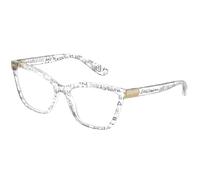 Dolce & Gabbana DG5076 3314 Women's Eyeglasses Clear Size 55 (Frame Only) - Blue Light Block Available