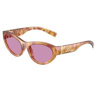 Dolce & Gabbana DG6207 34771A Woman Sunglasses Injected Violet Violet Cat Eye Normal