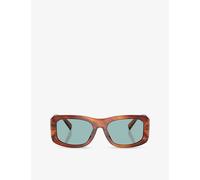 Dolce & Gabbana Dolce & Gabbana Dg4503 Rectangular-Frame Acetate Sunglasses Brown