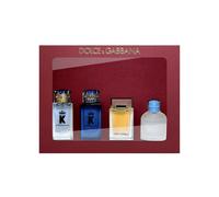 Dolce & Gabbana Men Miniatures Gift Set 5ml K EDP + 5ml K EDT + 5ml The One EDP + 5ml Light Blue EDT