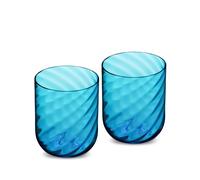 Dolce & Gabbana hand-blown Murano water glasses - Blue One Size