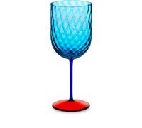 Dolce & Gabbana hand-blown murano wine glass - Blue One Size