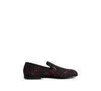 Dolce & Gabbana jacquard lace-pattern loafers - Black 40