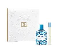 Dolce & Gabbana Light Blue Capri In Love Gift Set 100ml EDP + 10ml Light Blue Pour Homme EDT