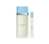 Dolce & Gabbana Light Blue Eau De Toilette 100ml & Travel Spray 10ml x2 Gift Set