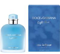 Dolce & Gabbana Light Blue Eau Intense 200ml Eau De Parfum Spray Men NEW & SEALD