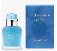 Dolce & Gabbana Light Blue Eau Intense 50ml Eau De Parfum Spray Men NEW & SEALD