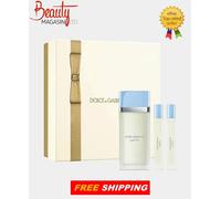 Dolce & Gabbana Light Blue Eau De Toilette Gift Set 100ml + 10ml x2