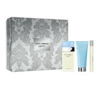 Dolce & Gabbana Light Blue Gift Set 100ml Eau De Toilette + 50ml Body Cream + 10ml Eau De Toilette