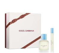 Dolce & Gabbana Light Blue Pour Homme Eau de Toilette 50ml Gift Set (Contains 50ml EDT and 10ml Travel Spray)