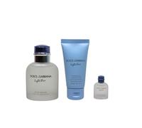 Dolce & Gabbana Light Blue Pour Homme Eau de Toilette 75ml Gift Set (Contains 75ml EDT, 50ml Shower Gel and Miniature)
