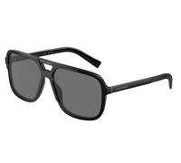 Dolce & Gabbana Man Dolce & Gabbana DG4354 193481 Sunglasses Acetate Black Grey Squared Polarized