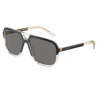 Dolce & Gabbana Man Dolce & Gabbana DG4354 501/81 Sunglasses Acetate Black Grey Squared Polarized