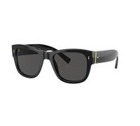 Dolce&Gabbana Man Sunglass DG4338 - Frame color: Black, Lens color: Dark Grey