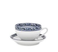 Dolce & Gabbana Mediterraneo-trim teacups (set of two) - White One Size