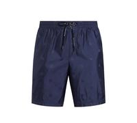 Dolce & Gabbana medium swim boxer shorts in logo jacquard - Blue 3-4-5