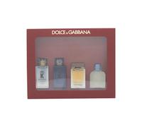 Dolce & Gabbana Men Miniatures Gift Set 5ml K EDP + 5ml K EDT + 5ml The One EDP + 5ml Light Blue EDT