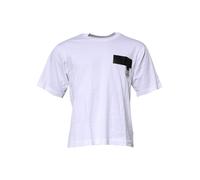 Dolce & Gabbana Mens Short Sleeve Crew Neck Tshirt - White Cotton - Size EU 46 (Mens)